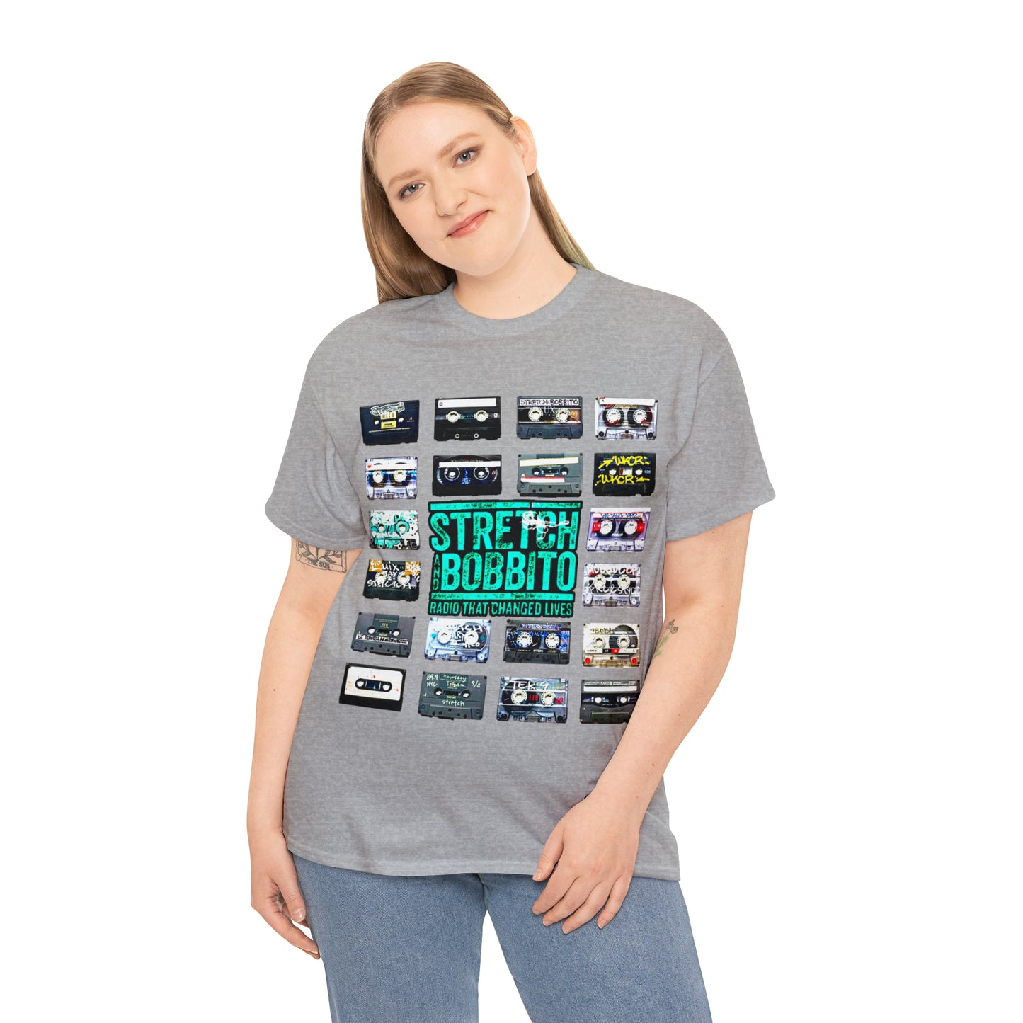 Stretch & Bobbito: Radio That Changed Lives - Unisex Heavy Cotton Tee