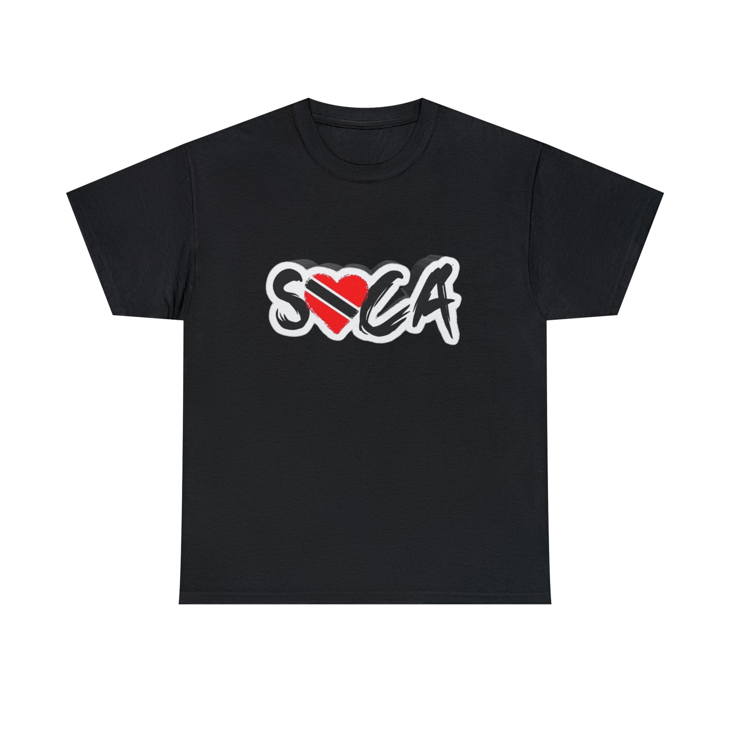 I Love Soca Trinidad Style Unisex Heavy Cotton Tee