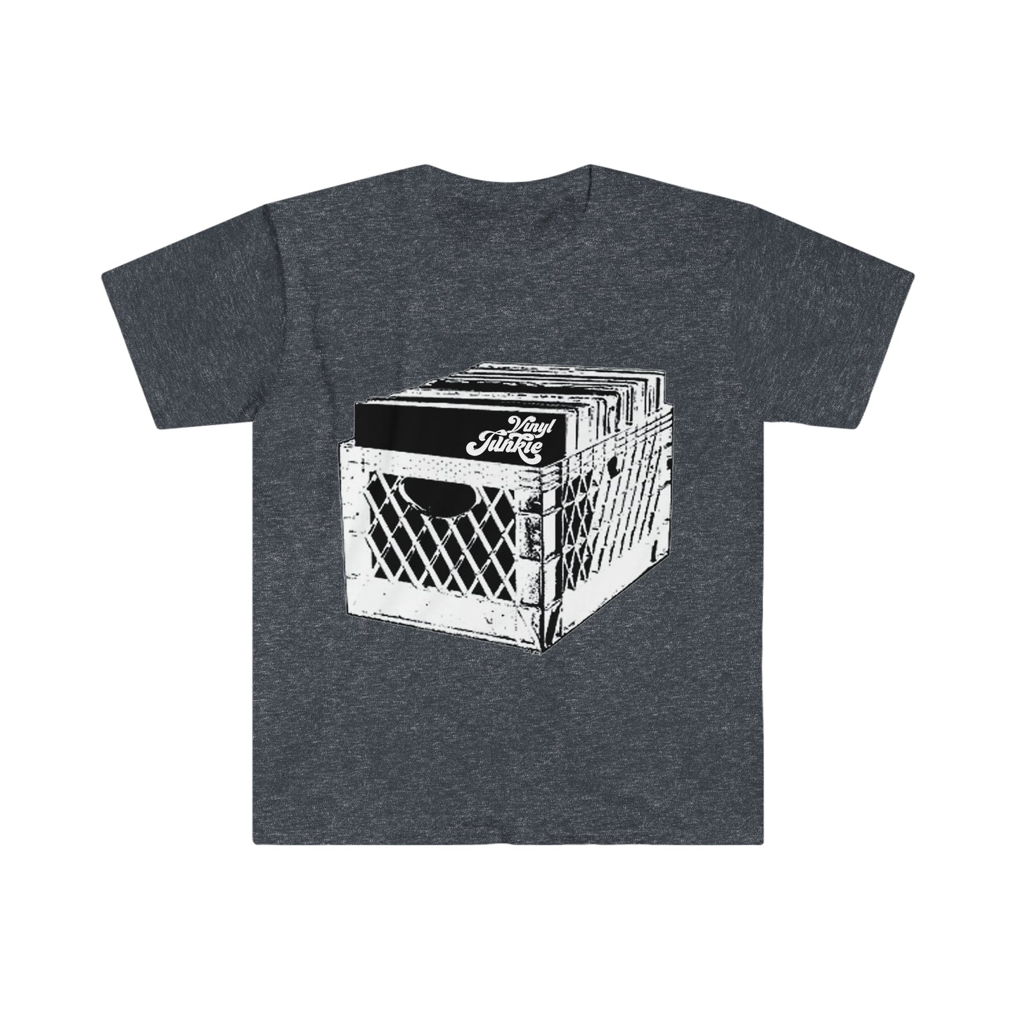 Vinyl Junkie - Unisex Softstyle T-Shirt