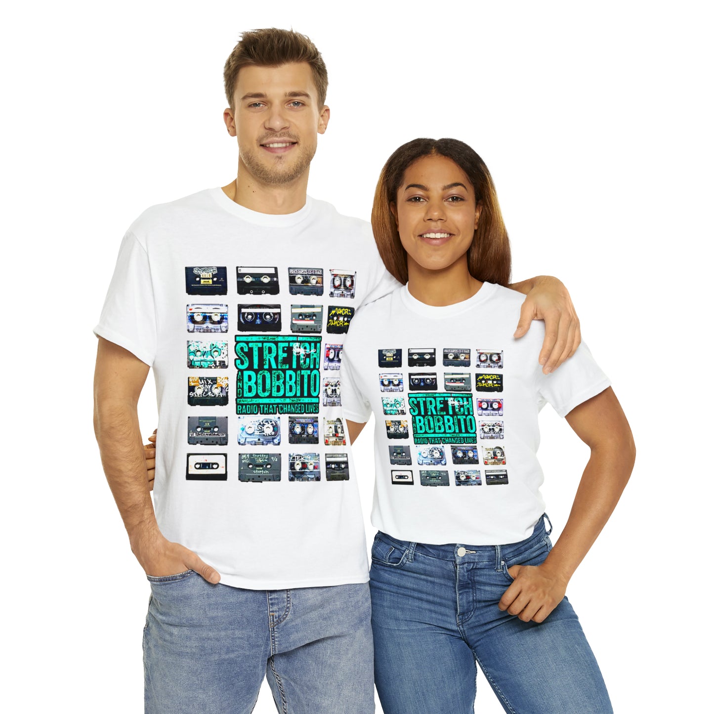 Stretch & Bobbito: Radio That Changed Lives - Unisex Heavy Cotton Tee