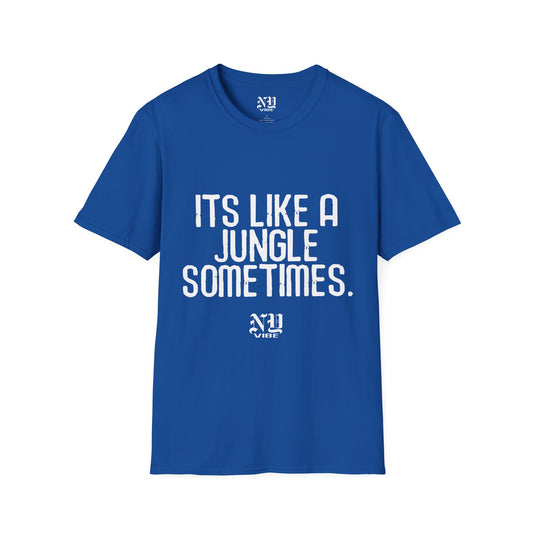 Its Like a Jungle Sometimes: NY Vibe Official Logo Unisex Softstyle T-Shirt