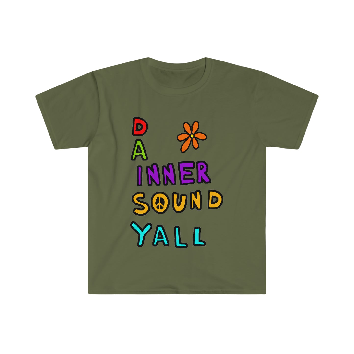 DA Inner Sound Y'all. Unisex Softstyle T-Shirt