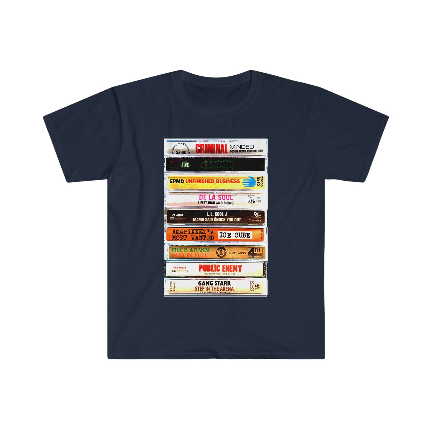 Old School Hip Hop Cassette T-Shirt - A Nostalgic Tribute to Hip Hop's Golden Era!