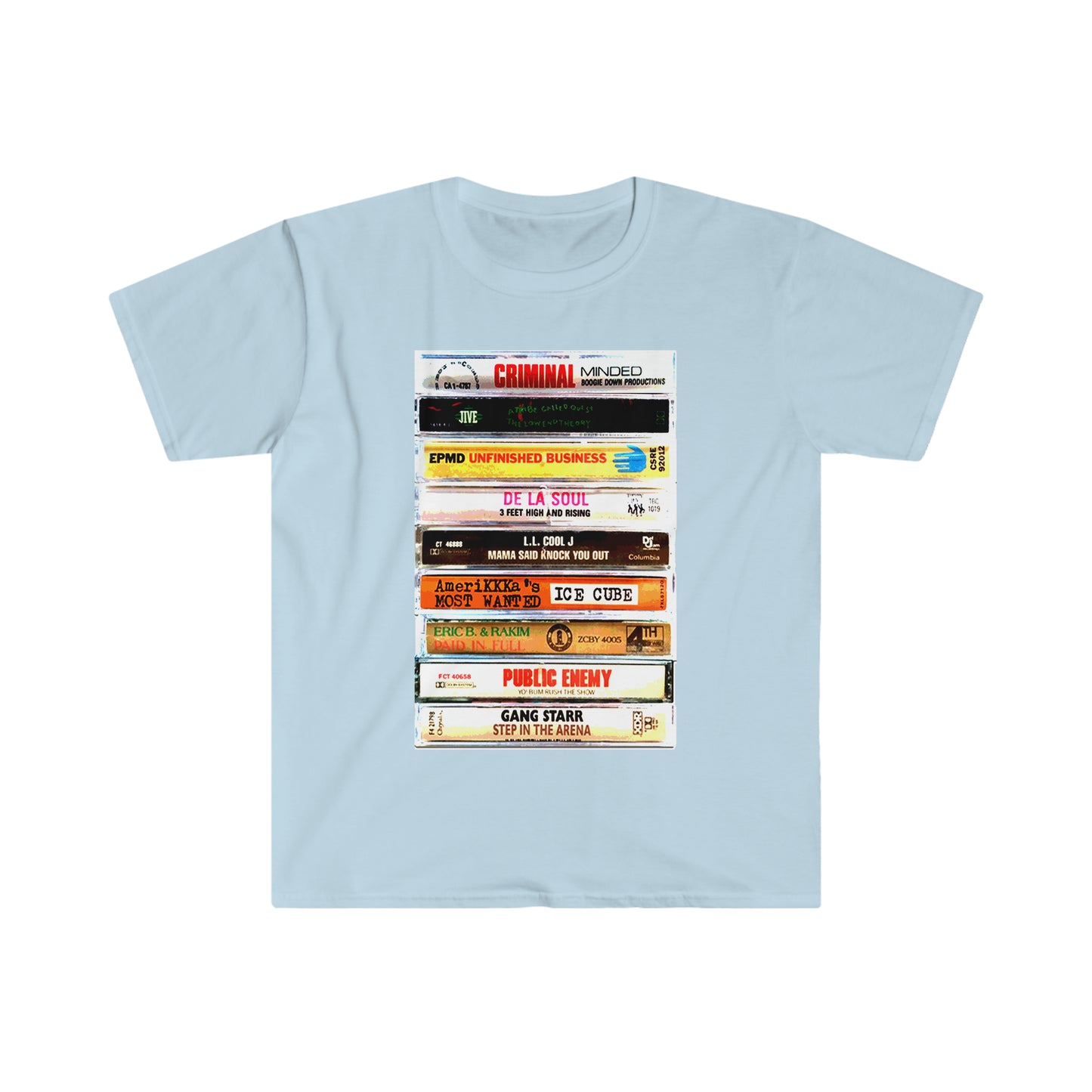 Old School Hip Hop Cassette T-Shirt - A Nostalgic Tribute to Hip Hop's Golden Era!