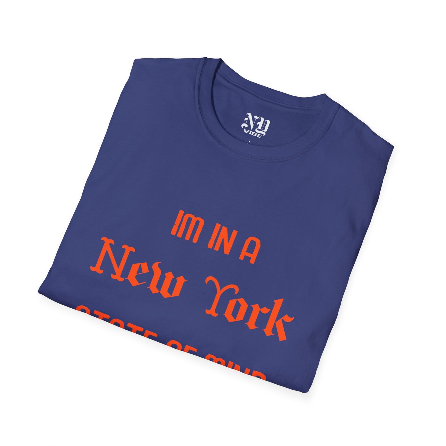 New York State of a Mets Mind Unisex Softstyle T-Shirt