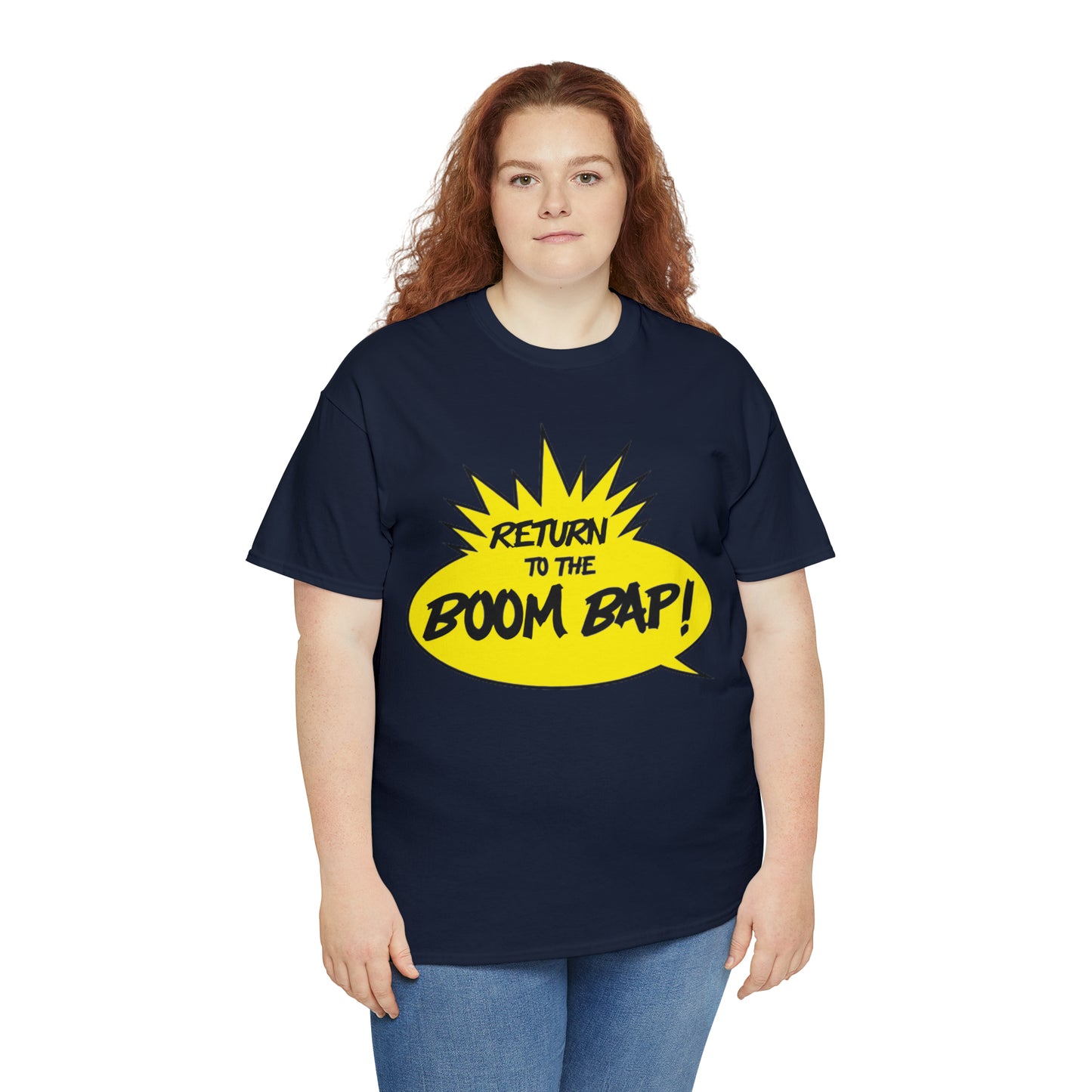 Return to the Boom Bap! Unisex Heavy Cotton Tee