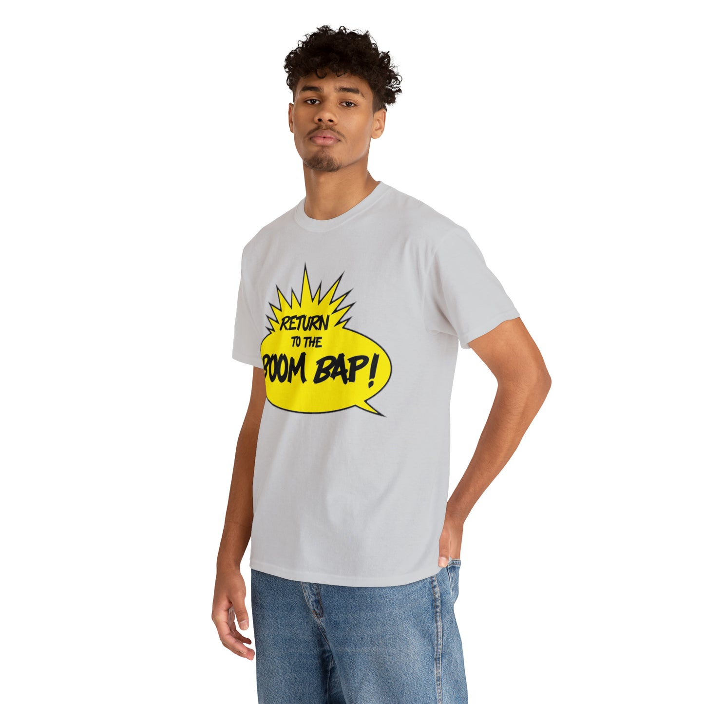 Return to the Boom Bap! Unisex Heavy Cotton Tee