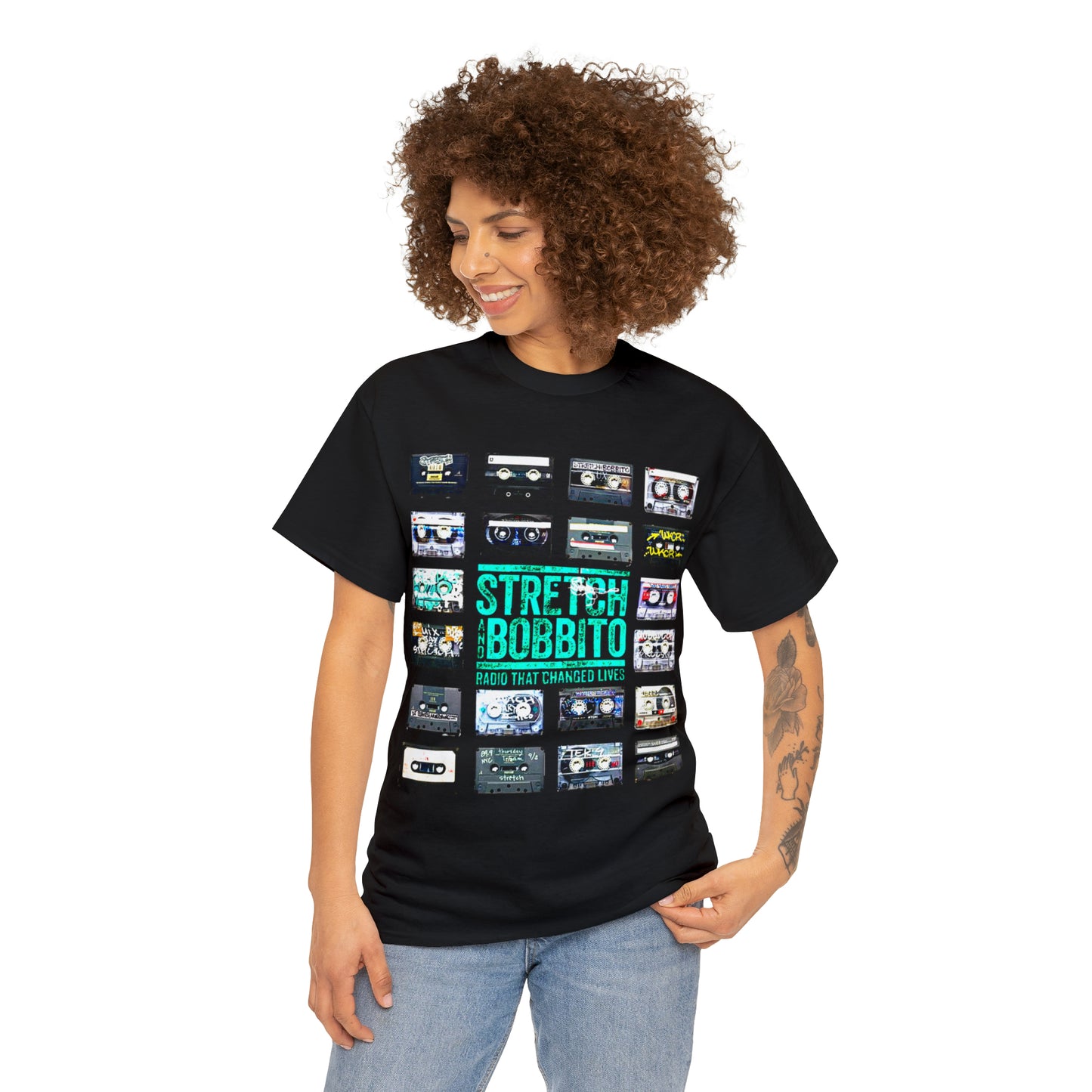 Stretch & Bobbito: Radio That Changed Lives - Unisex Heavy Cotton Tee