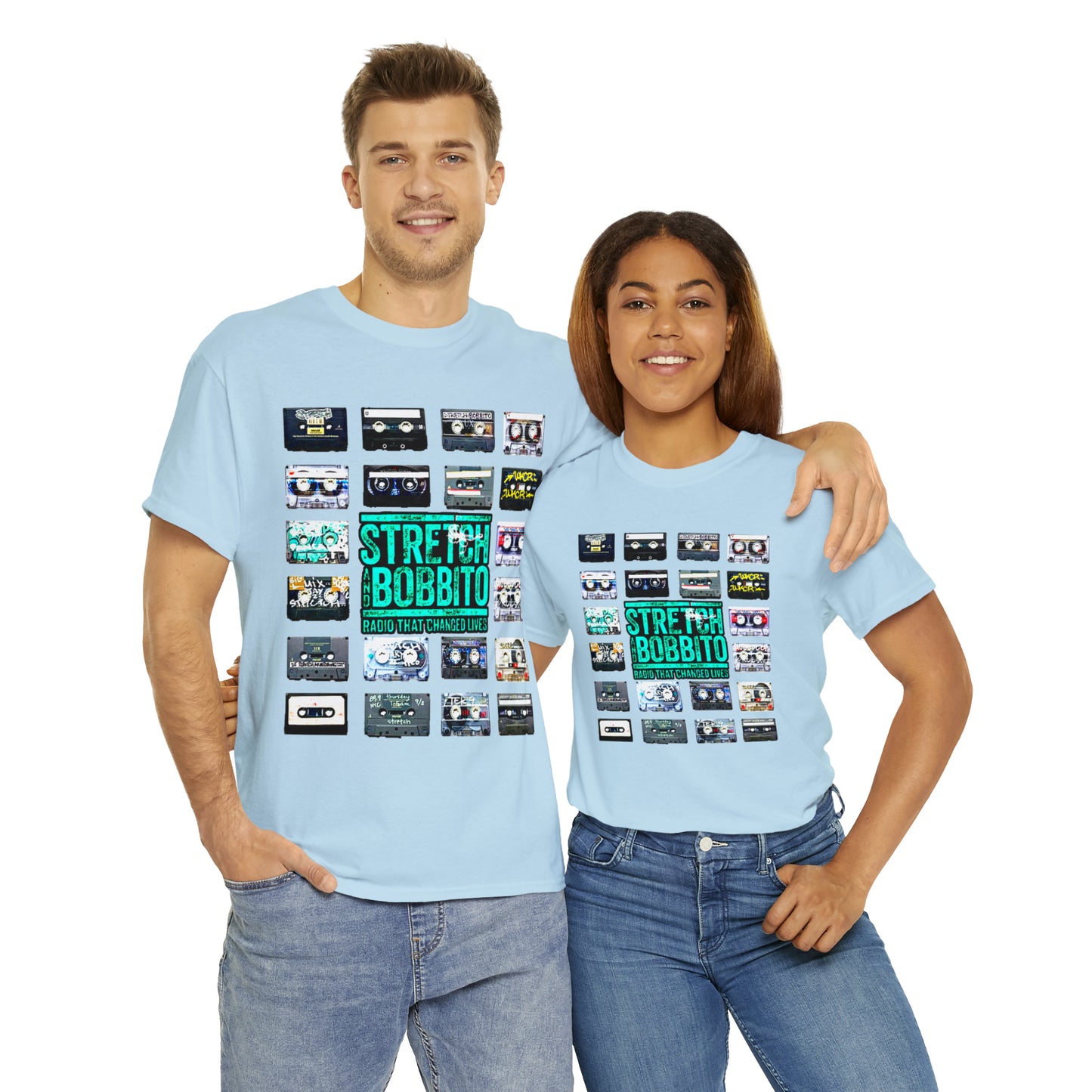Stretch & Bobbito: Radio That Changed Lives - Unisex Heavy Cotton Tee
