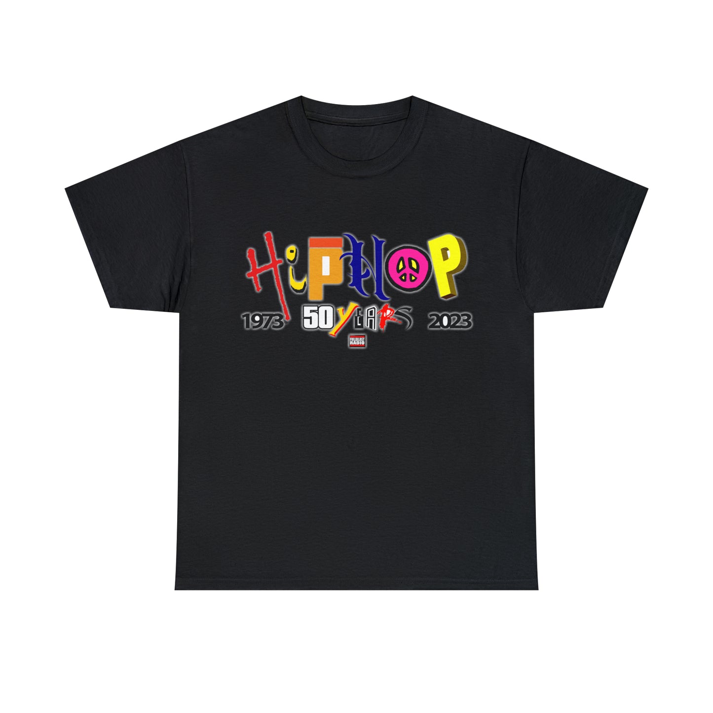 50 Years of Hip Hop Black Tee