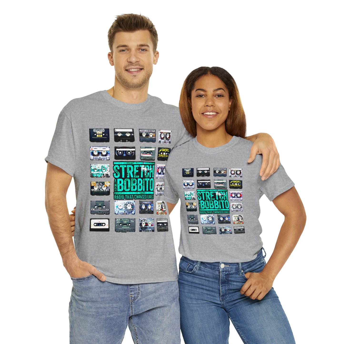 Stretch & Bobbito: Radio That Changed Lives - Unisex Heavy Cotton Tee