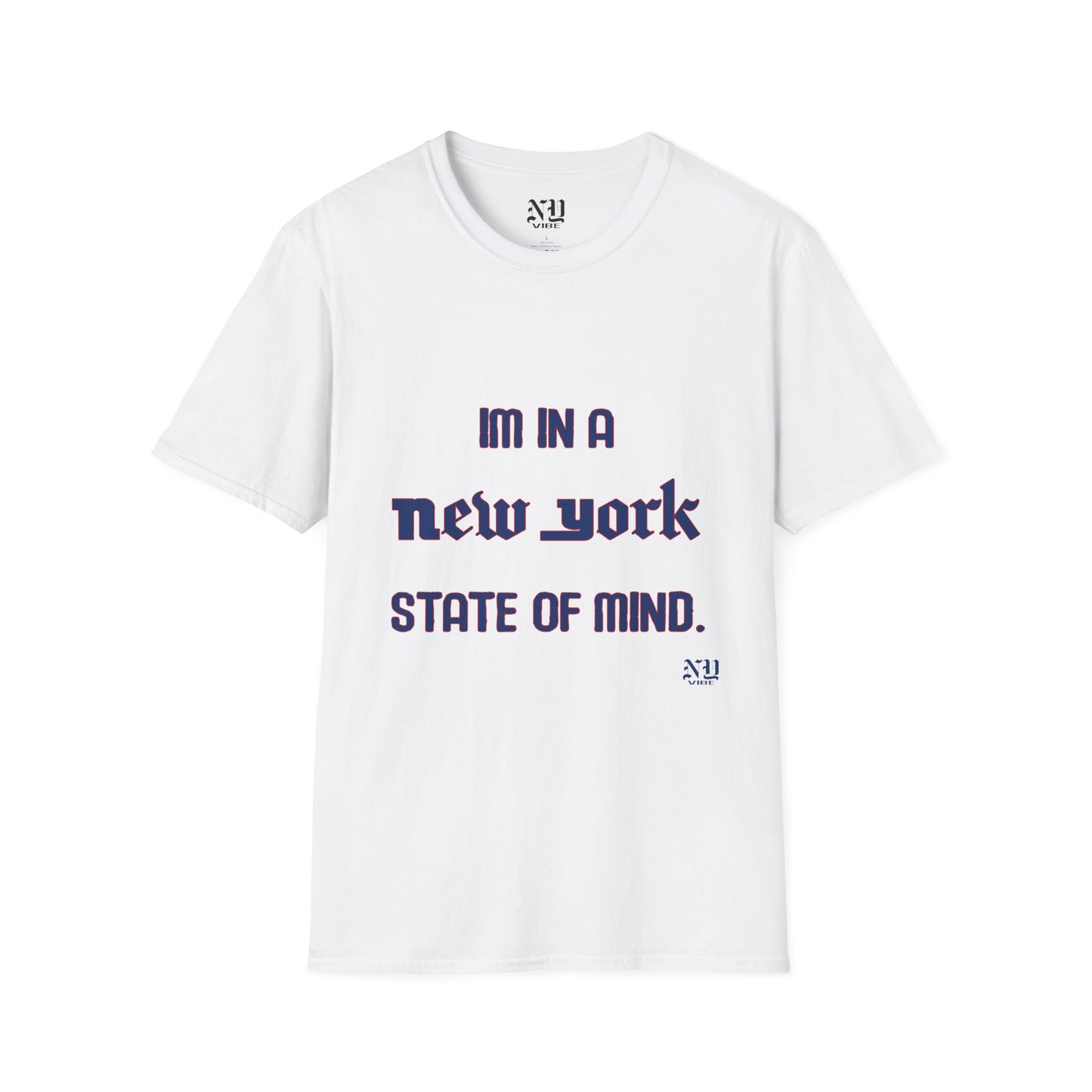 New York State of a Giants Mind Unisex Softstyle T-Shirt