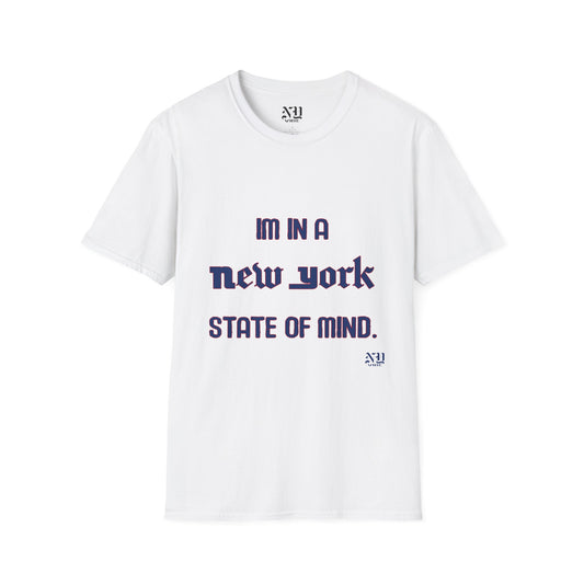 New York State of a Giants Mind Unisex Softstyle T-Shirt