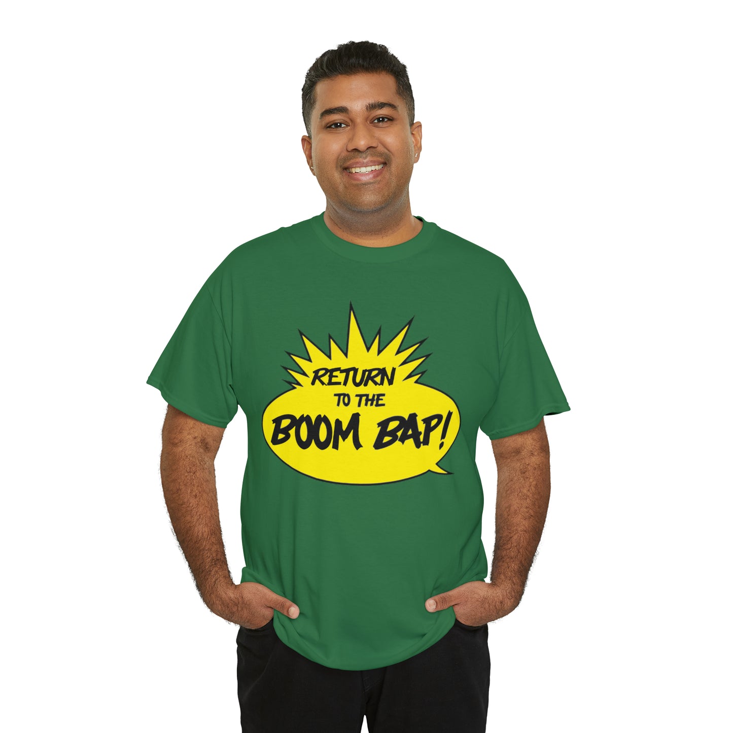 Return to the Boom Bap! Unisex Heavy Cotton Tee