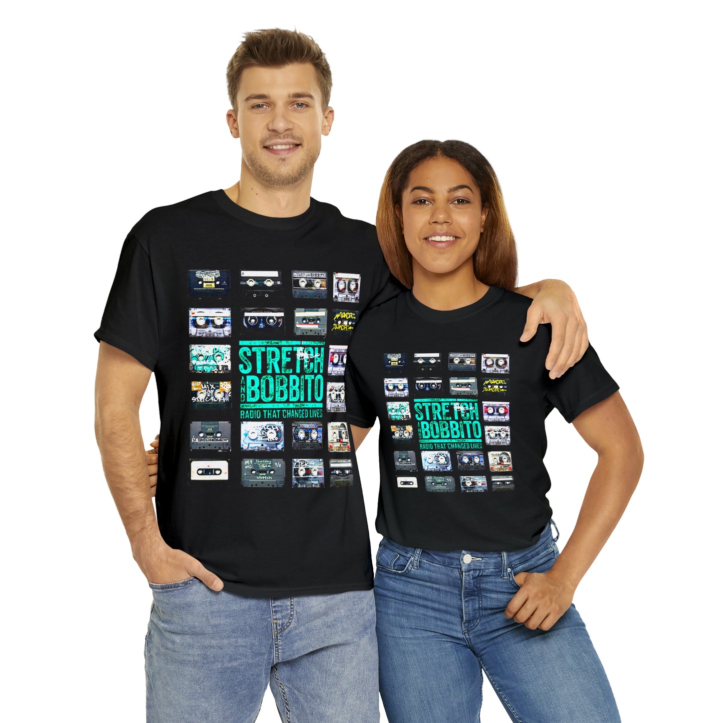 Stretch & Bobbito: Radio That Changed Lives - Unisex Heavy Cotton Tee