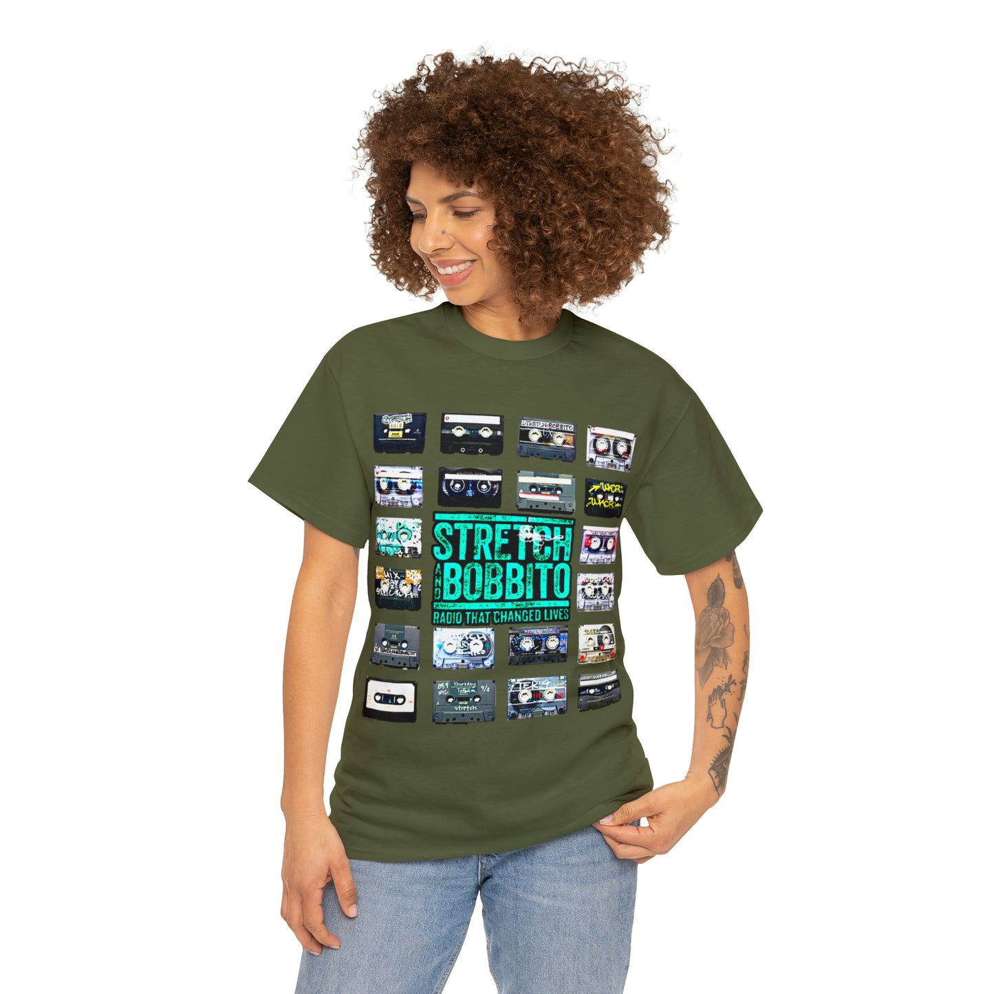 Stretch & Bobbito: Radio That Changed Lives - Unisex Heavy Cotton Tee