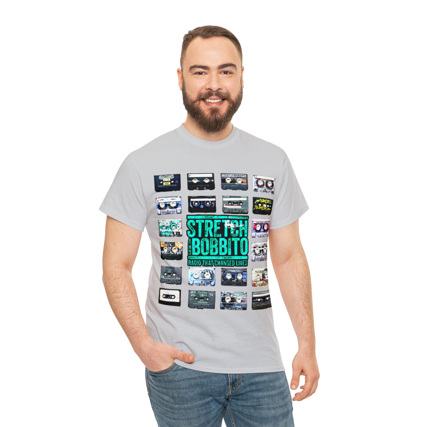 Stretch & Bobbito: Radio That Changed Lives - Unisex Heavy Cotton Tee