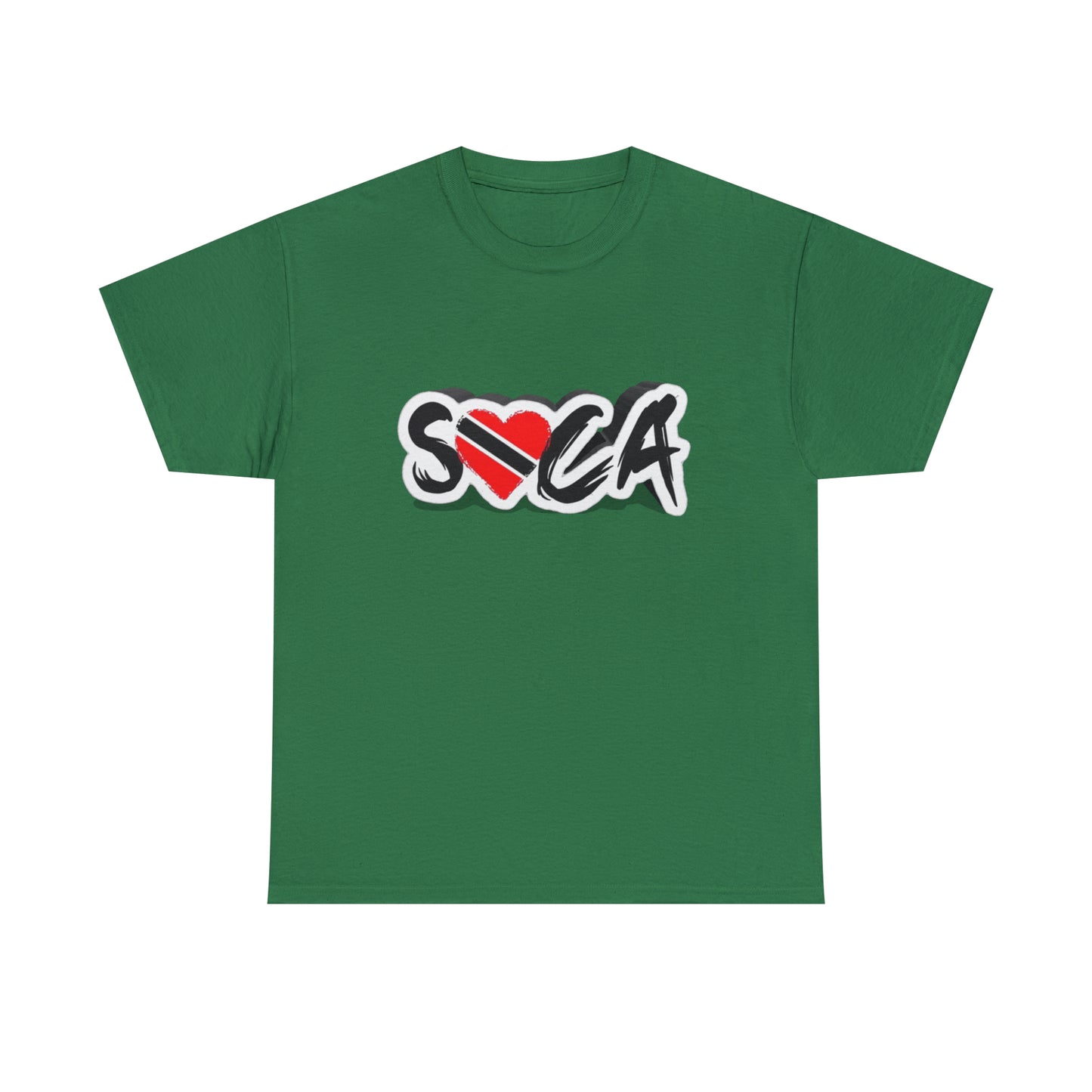 I Love Soca Trinidad Style Unisex Heavy Cotton Tee