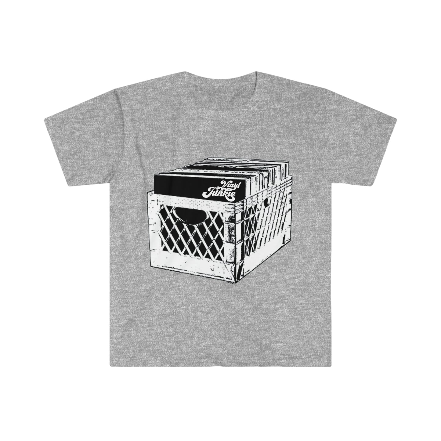 Vinyl Junkie - Unisex Softstyle T-Shirt