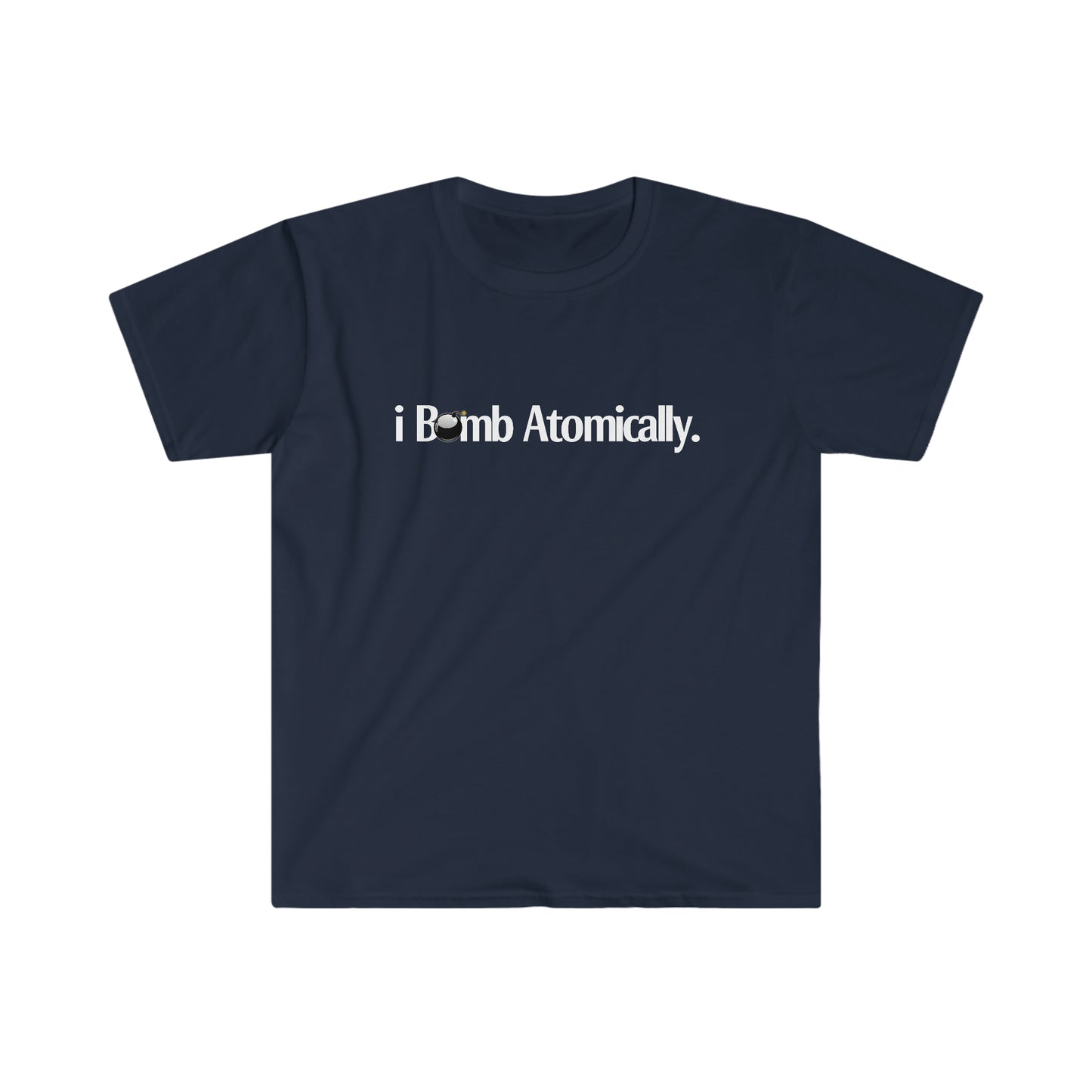 i Bomb Atomically Unisex Softstyle T-Shirt