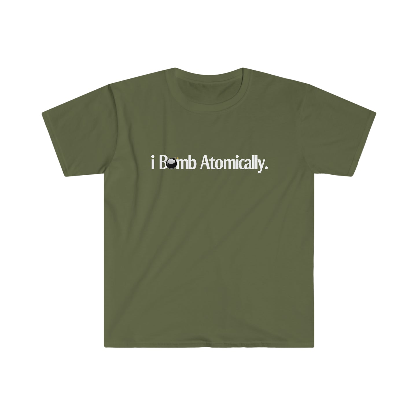 i Bomb Atomically Unisex Softstyle T-Shirt