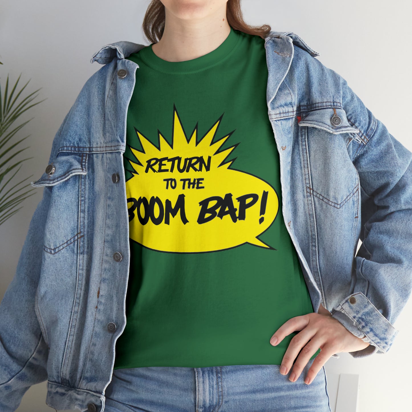 Return to the Boom Bap! Unisex Heavy Cotton Tee
