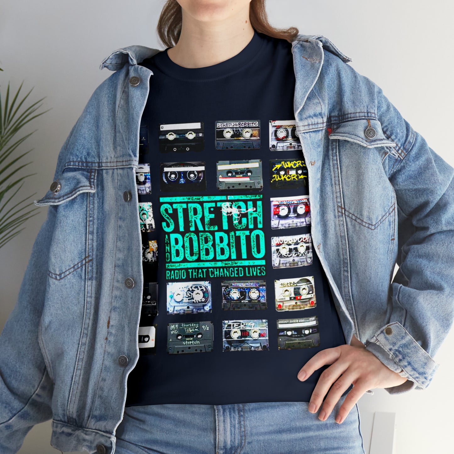 Stretch & Bobbito: Radio That Changed Lives - Unisex Heavy Cotton Tee