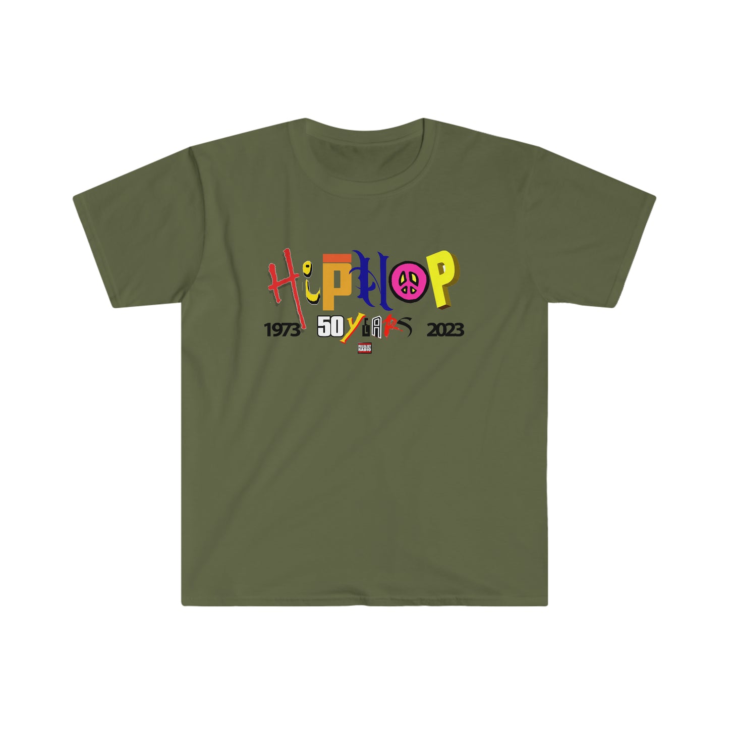 50 Years of Hip Hop, the Official Tee by Fullblastradio