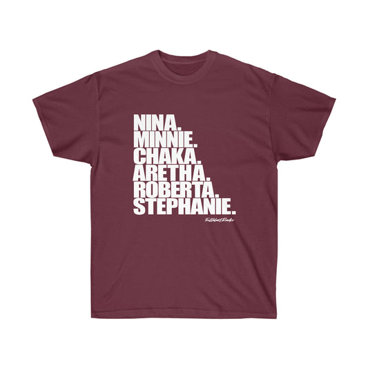 True R&B Queens. Nina Simone. Minnie Riperton. Chaka Khan. Aretha Franklin. Roberta Flack. Stephanie Mills.