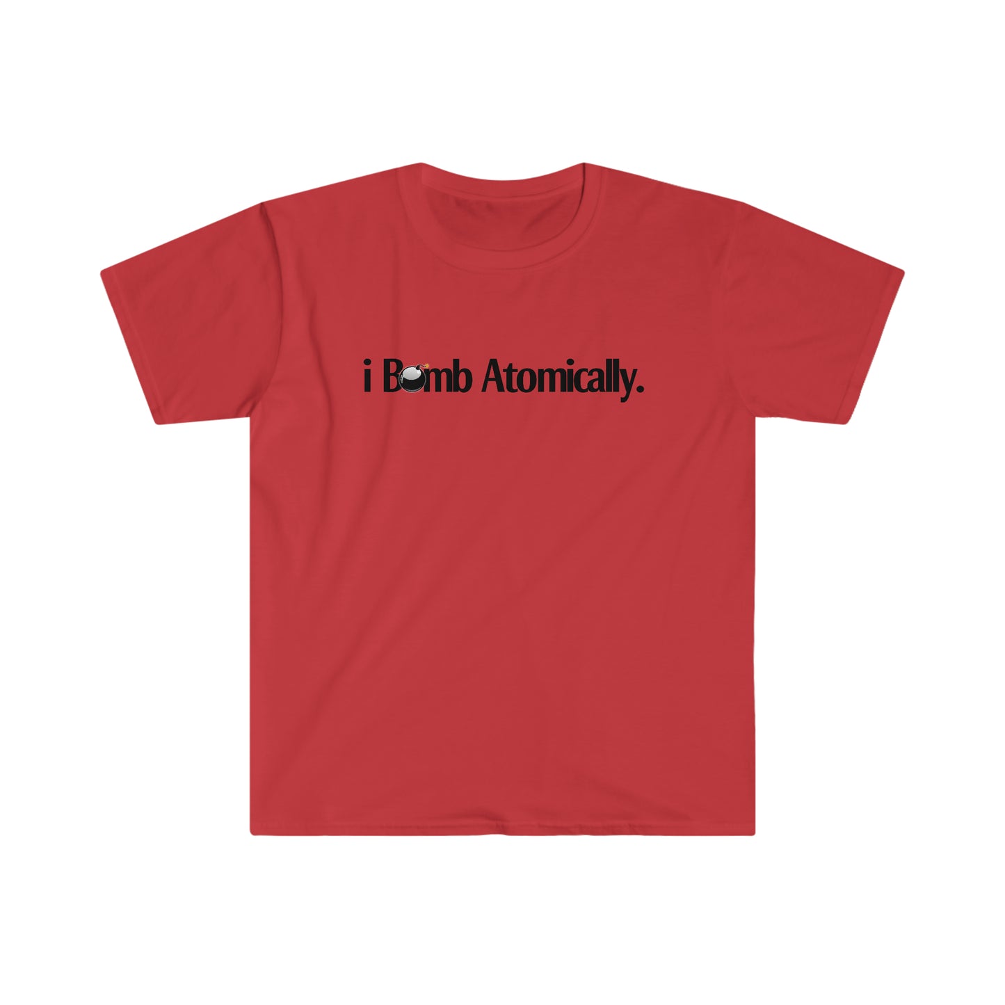 i Bomb Atomically Unisex Softstyle T-Shirt