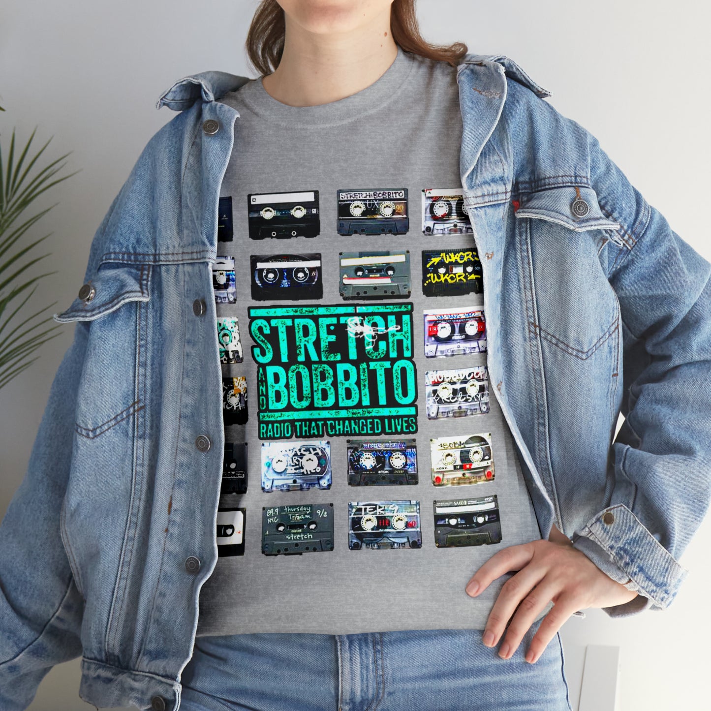 Stretch & Bobbito: Radio That Changed Lives - Unisex Heavy Cotton Tee