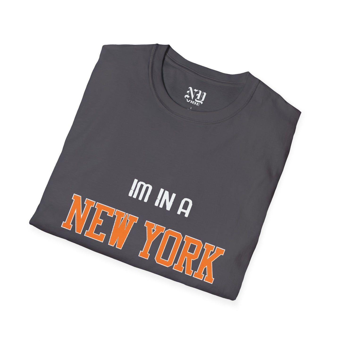 New York State of Mind Knicks Style Unisex Softstyle T-Shirt
