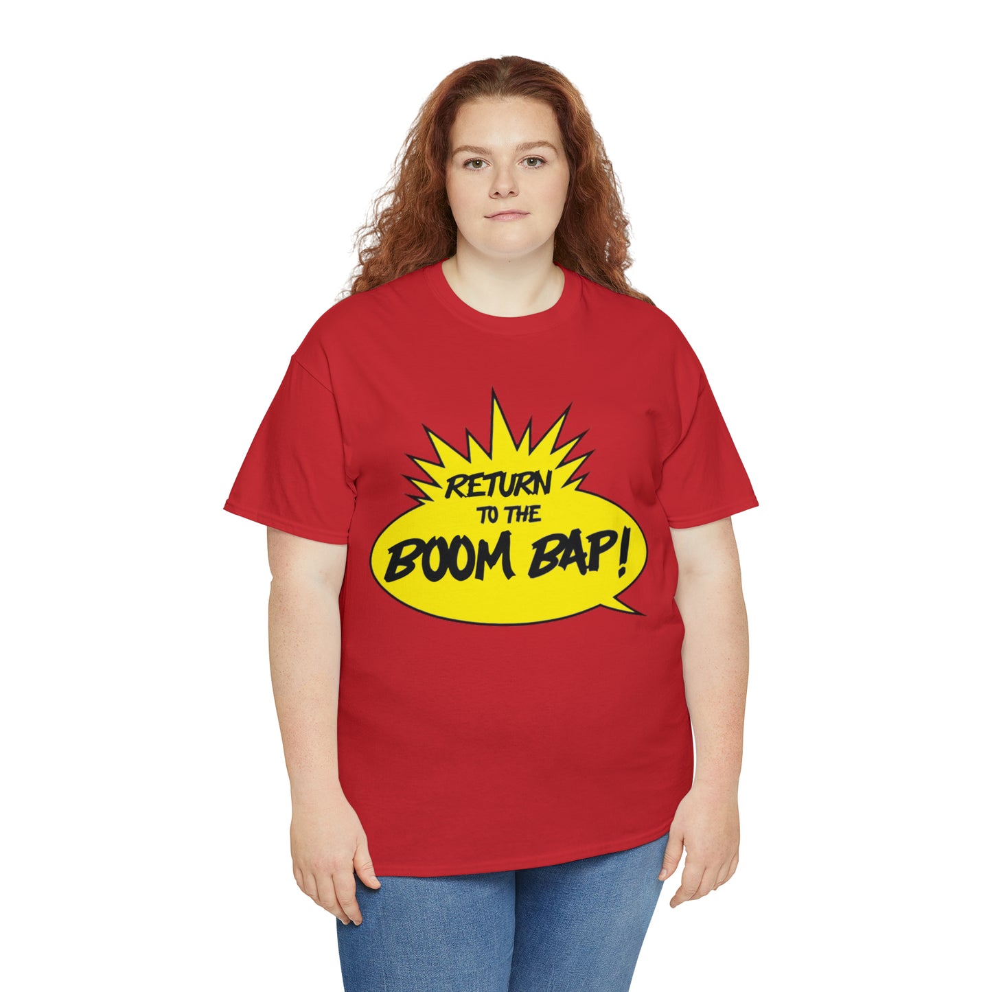 Return to the Boom Bap! Unisex Heavy Cotton Tee