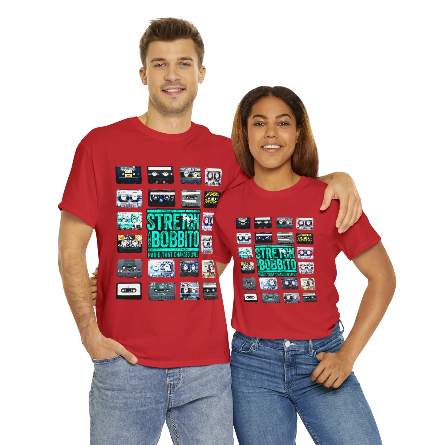 Stretch & Bobbito: Radio That Changed Lives - Unisex Heavy Cotton Tee
