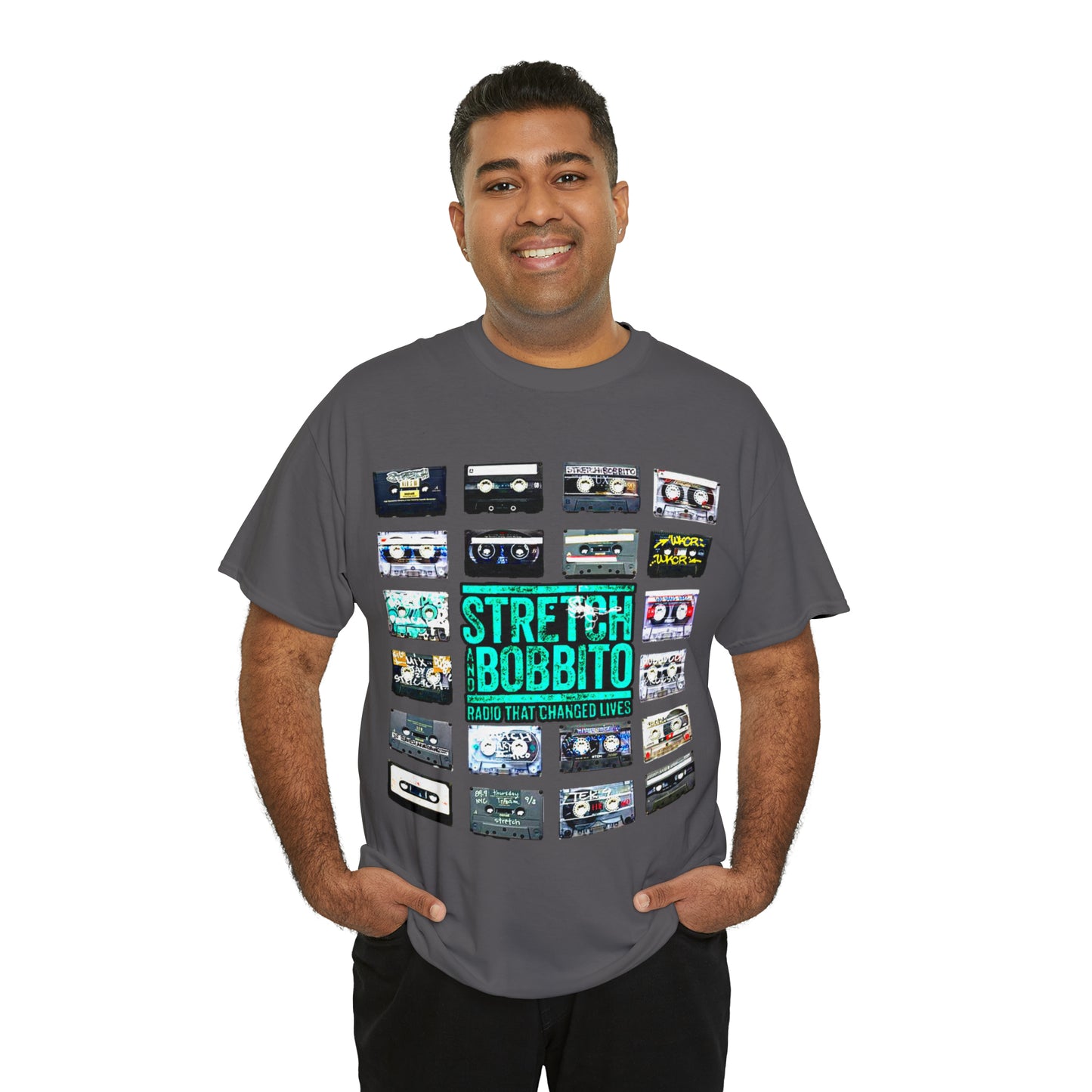 Stretch & Bobbito: Radio That Changed Lives - Unisex Heavy Cotton Tee