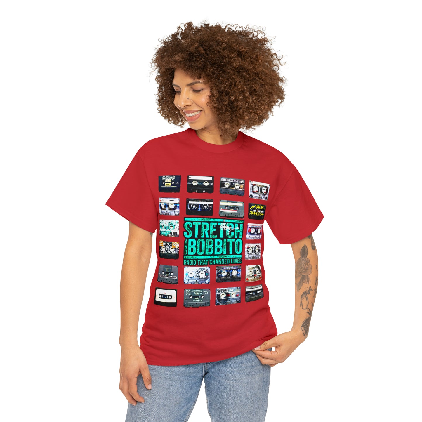 Stretch & Bobbito: Radio That Changed Lives - Unisex Heavy Cotton Tee