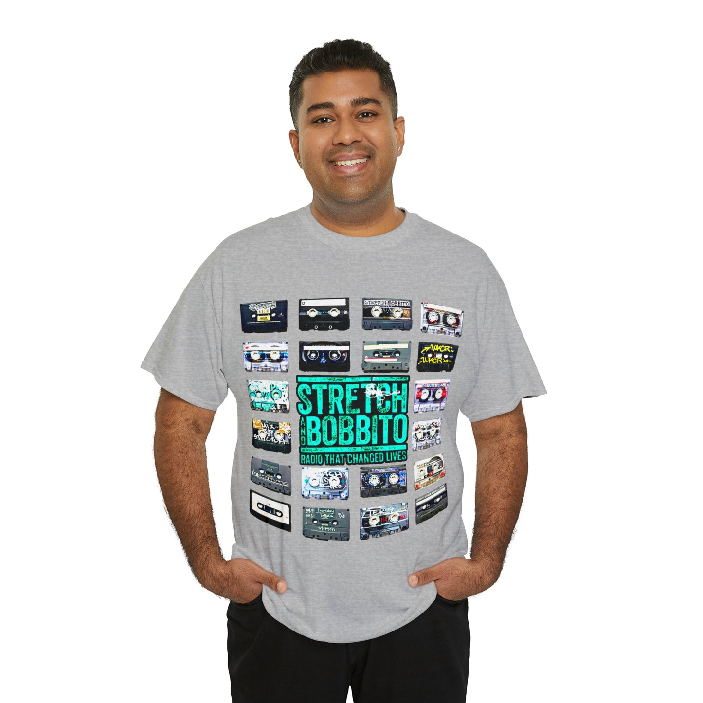 Stretch & Bobbito: Radio That Changed Lives - Unisex Heavy Cotton Tee