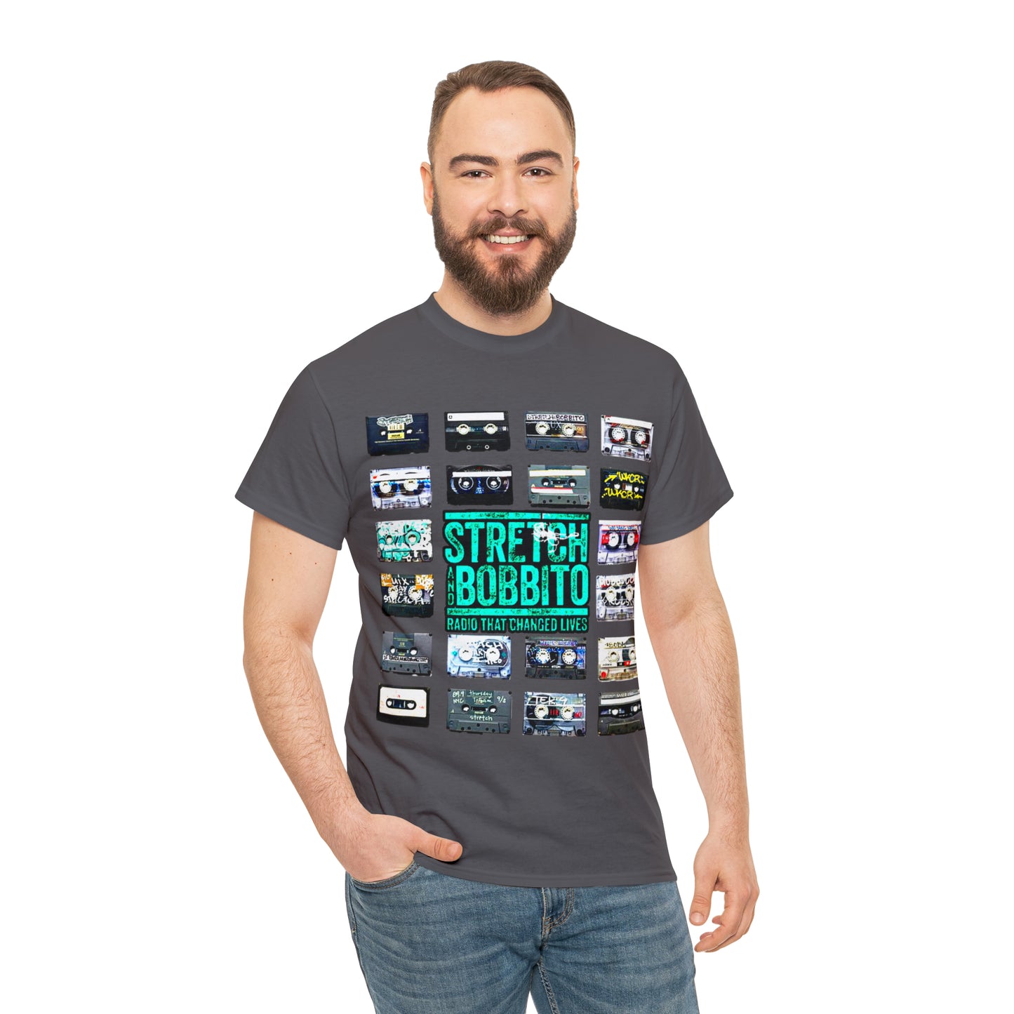 Stretch & Bobbito: Radio That Changed Lives - Unisex Heavy Cotton Tee