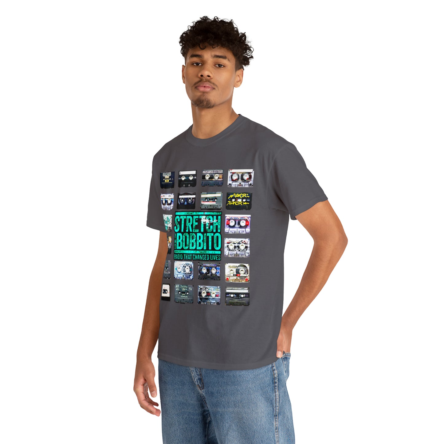 Stretch & Bobbito: Radio That Changed Lives - Unisex Heavy Cotton Tee