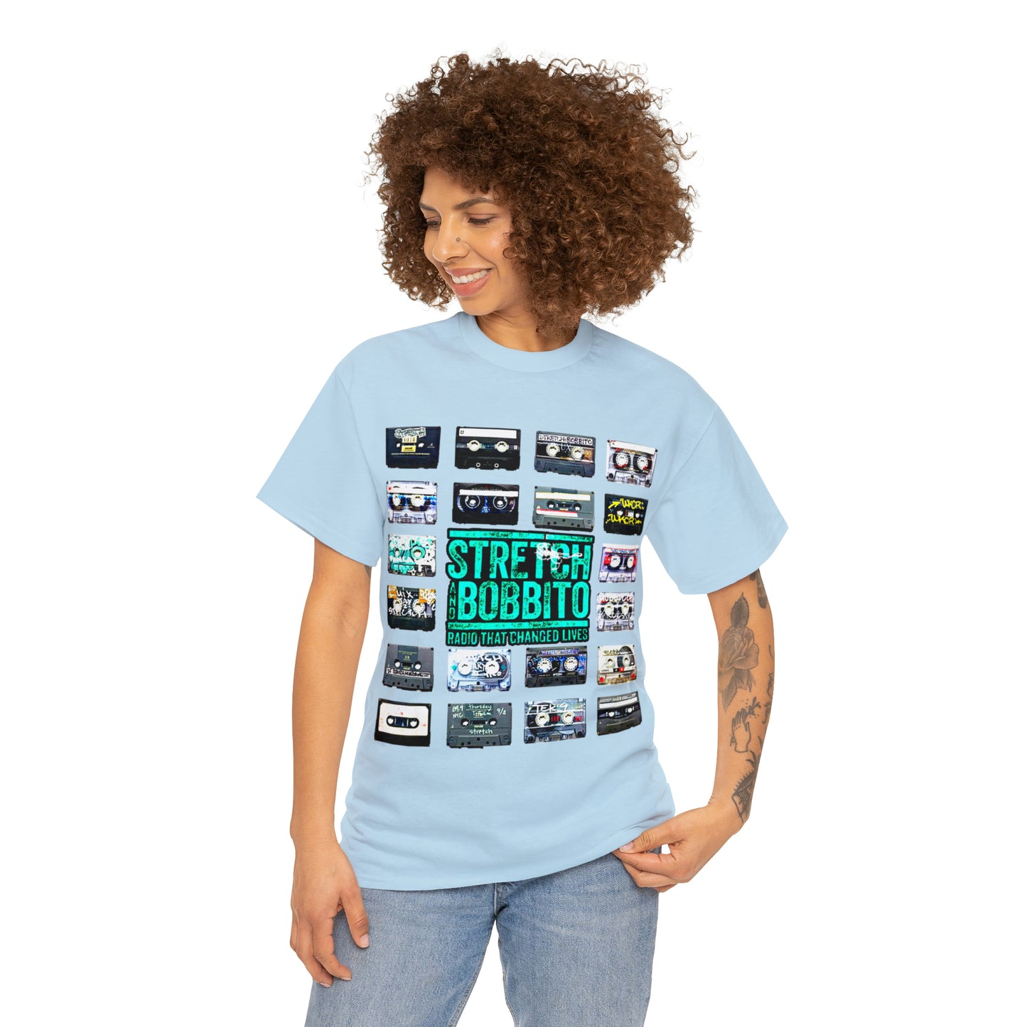 Stretch & Bobbito: Radio That Changed Lives - Unisex Heavy Cotton Tee